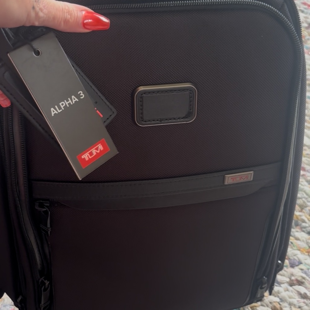 Tumi Charcoal Interior Backpack